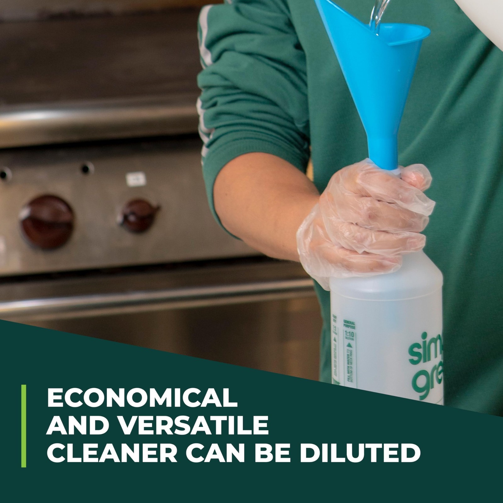 Industrial Cleaner Degreaser 1 Gallon Bottle – Heavy Duty, Non-Toxic, Multi-Surf