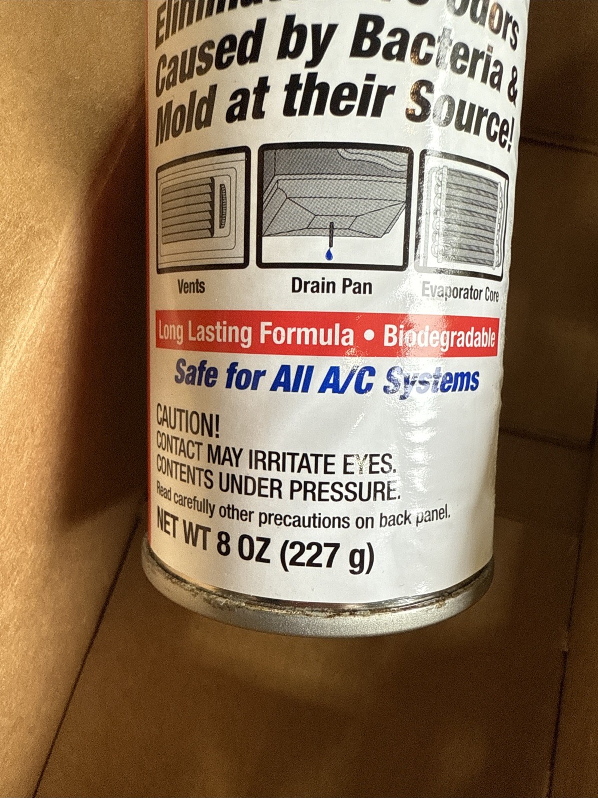 A/C PRO ODOR ELIMINATOR OE-1 (765-3141) , 8 Oz Bottle , Free Shipping !