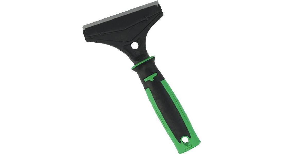 Unger SH00C 4 in. Head Short Handle Scraper Black