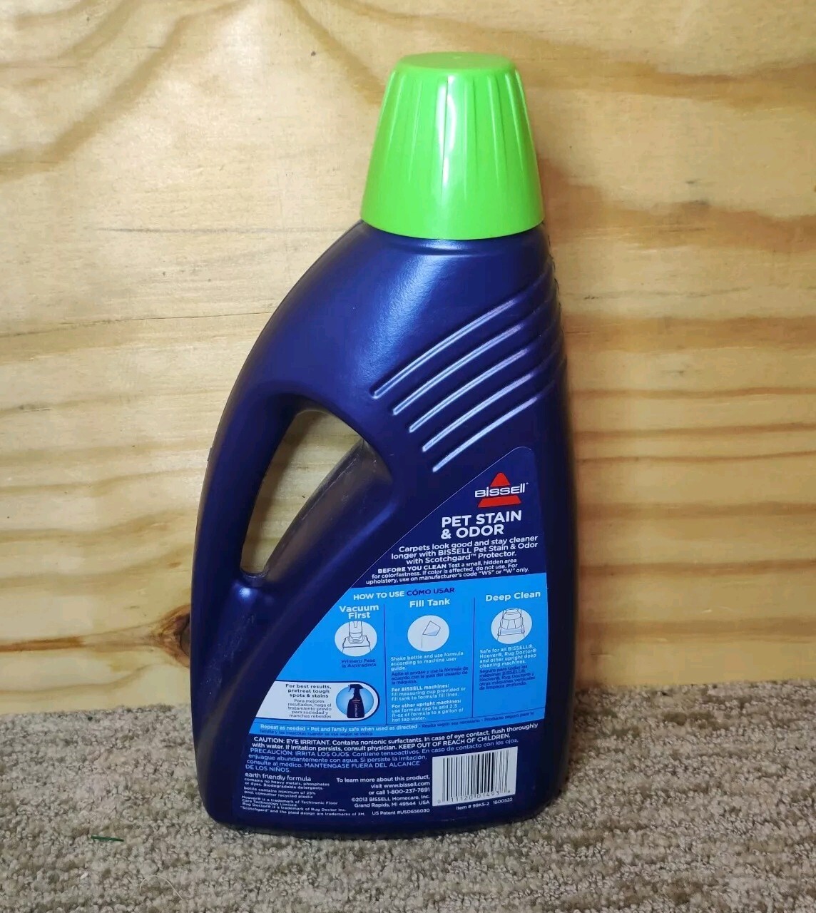 Bissell 2X Pet Stain & Odor Full Size Machine Formula, 60 Ounces
