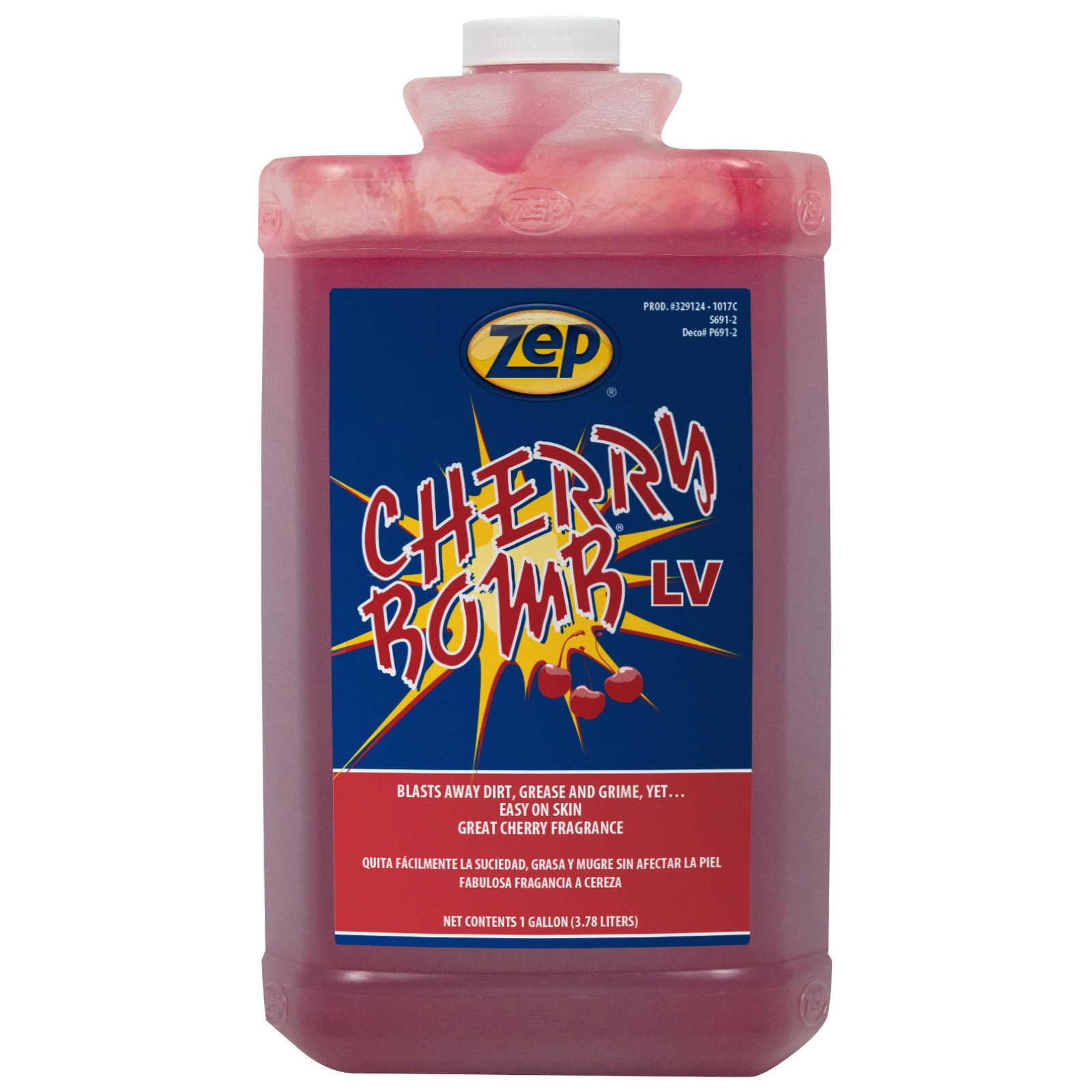 Zep Cherry Bomb LV Industrial Hand Cleaner – 1 Gal (Case of 4) – 329124
