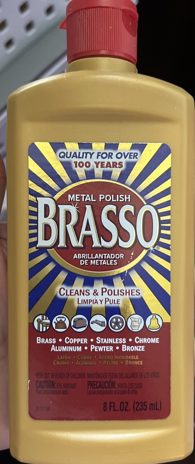 Wholesale Priced – Brasso 26600-89334 Polish – 8oz