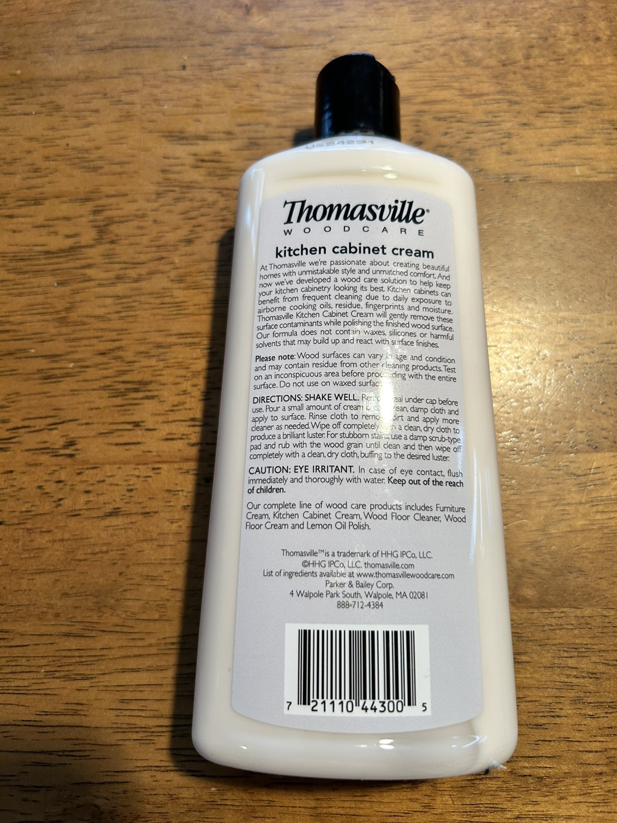 Thomasville Kitchen Cabinet Cream, 12 Oz Barely used