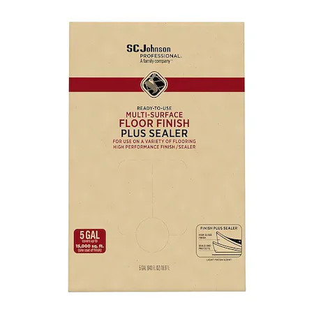 Sc Johnson Professional 362834 Floor Finish,Liquid,5 Gal,Bag,High Gloss