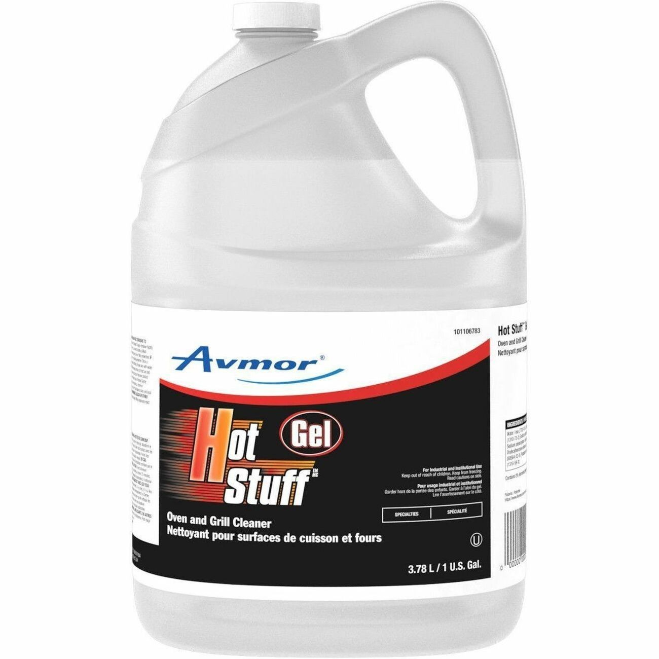 Avmor Hot Stuff Gel Oven Cleaner Industrial (3.78L) Heavy Duty New White Version
