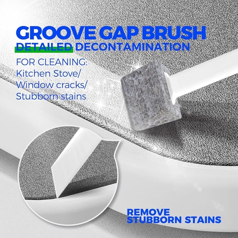 7 Pack Grout Cleaning Brushes Tile Gap Scrub Brush Set Stubborn Stains New