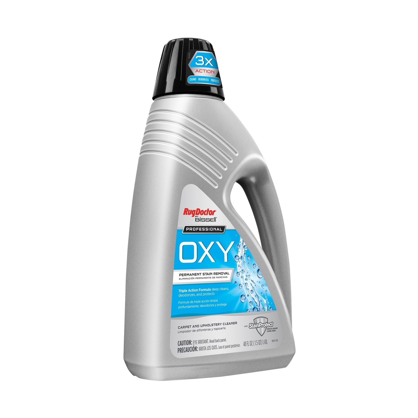 Professional Triple Action Oxy Deep Carpet Cleaner 48oz for Stains & Odors