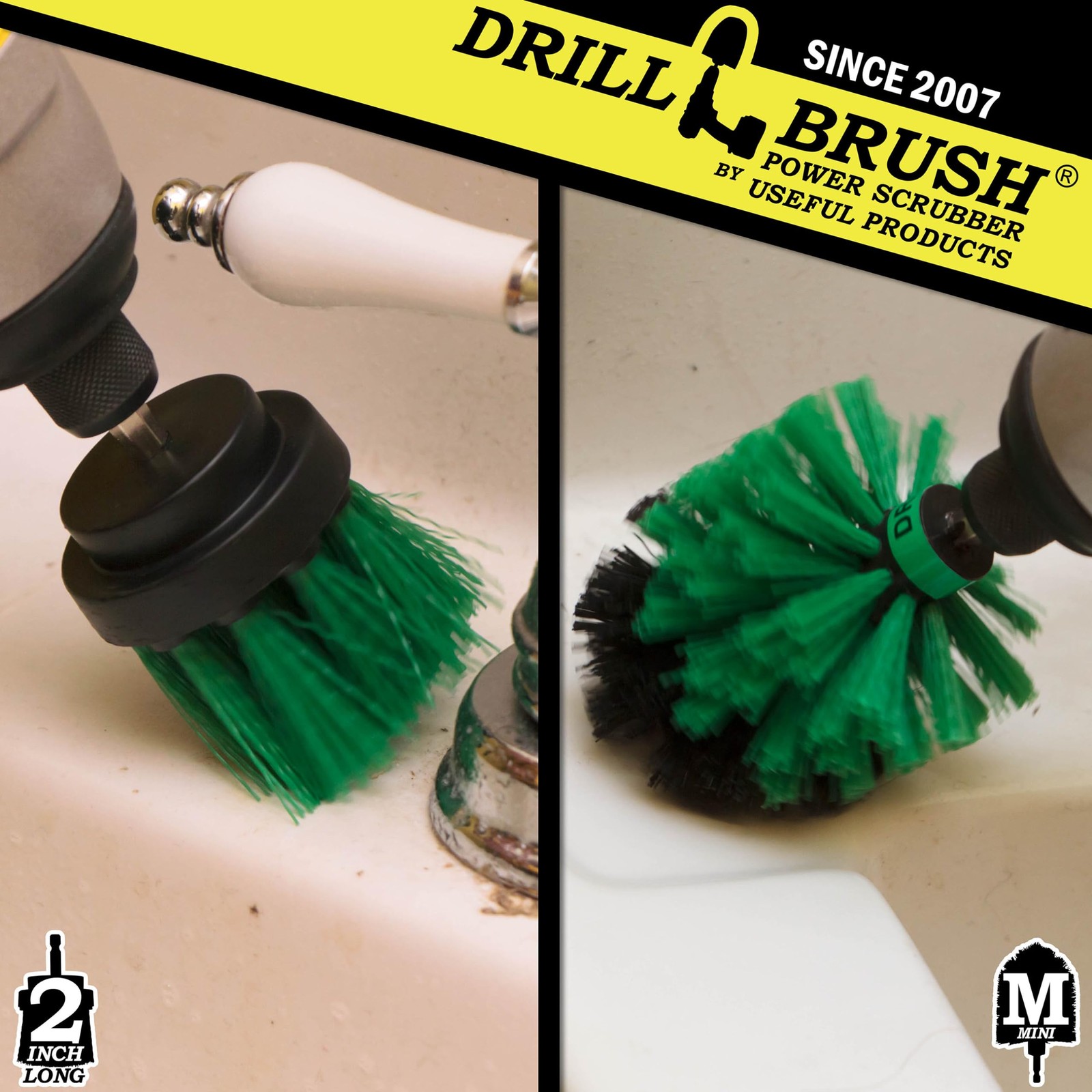 Drill Powered Kitchen Cleaning Brushes – Oven Cleaning Tools – Fridge Stain R…