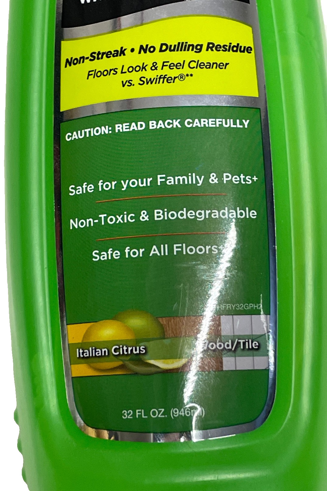 Sealed Shark Sonic Duo Wood & Hard Floor Cleaner 32-oz Italian Citrus Euro-Pro
