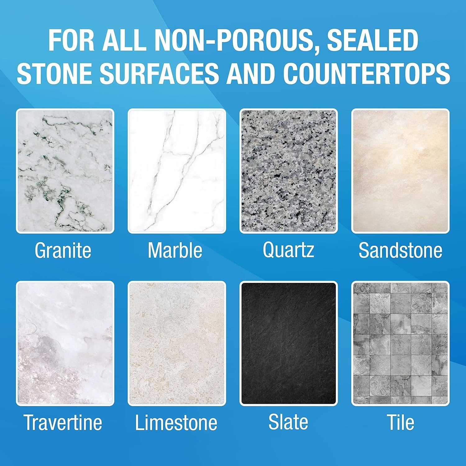 Everyday Cleaning Wipes for Stone & Tile – 30 Count Unscented Protection