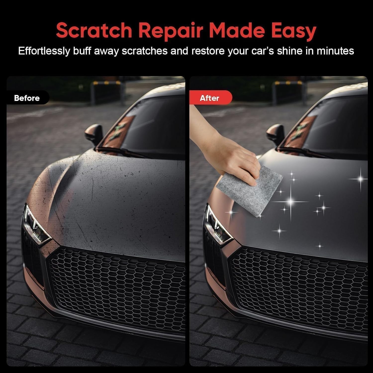 Nanopolix Scratch Remover – 2026 Upgrade Scratch Remover for Vehicles, Nano P…