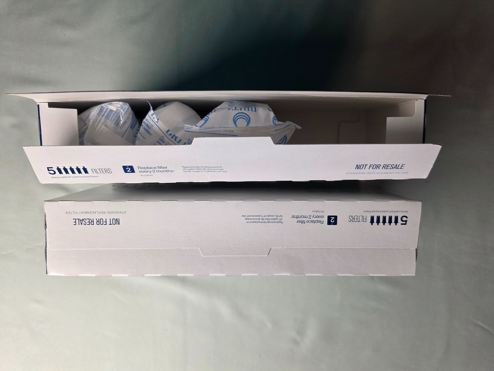 BRITA Standard Replacement Water Filters – 8 Count Pack – Reduces Chlorine