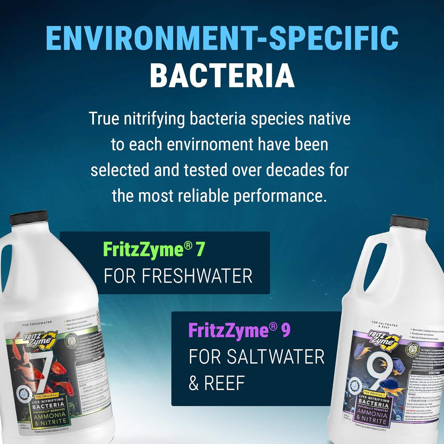 Fritzzyme 7 Live Nitrifying Bacteria Naturally Removes Amonia & Nitrite for Fres