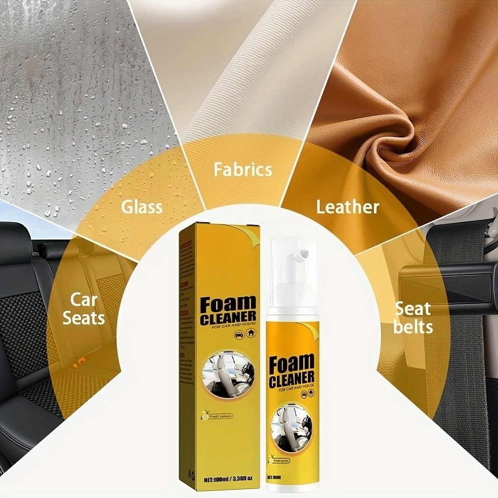 Premium Quality Durable Stable High-Performance 3Pcs Multi-function Foam Cleaner