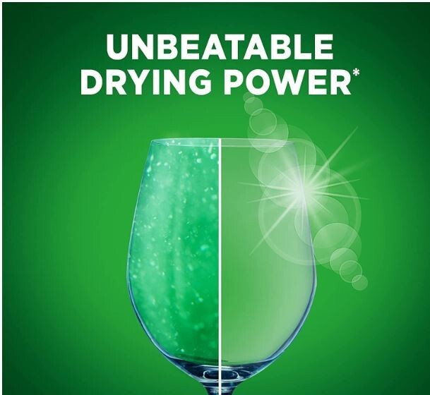 Cascade Rinse Aid Platinum Dishwasher Rinse Agent, Regular Scent 30.5 Fl Oz -2pk