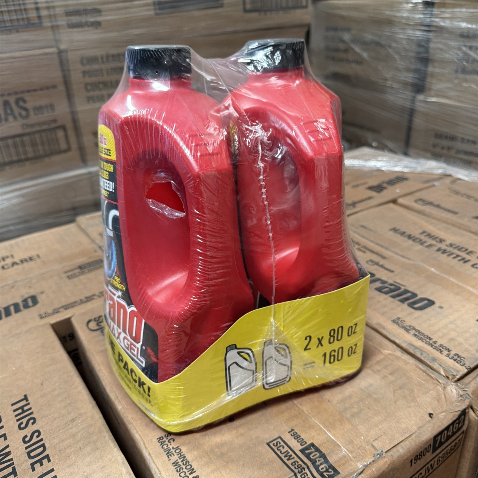 Drano Max Ultra Gel Drain Opener Clog Remover, 80 fl oz, 2-Pack