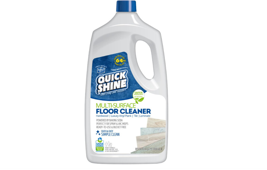 Quick Shine Multi Surface Floor Cleaner 64 oz Ready to Use Streak Free No Rinse