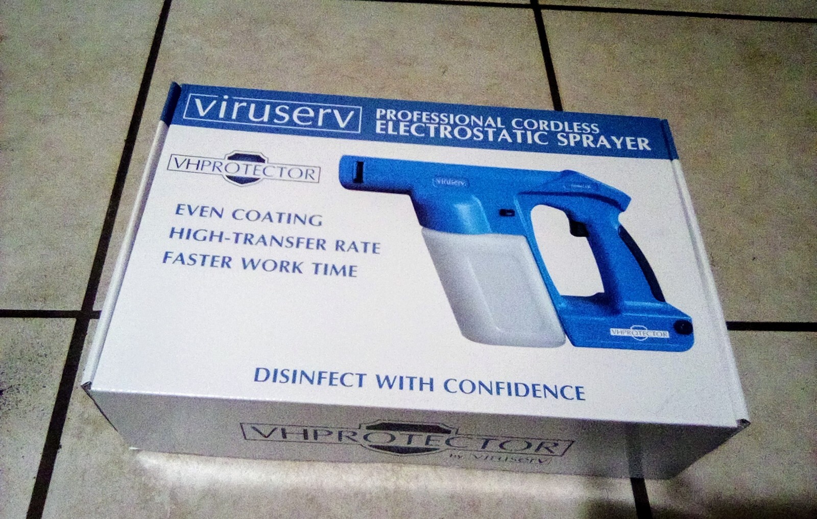 Viruserv Professional cordless Electrostatic Sprayer