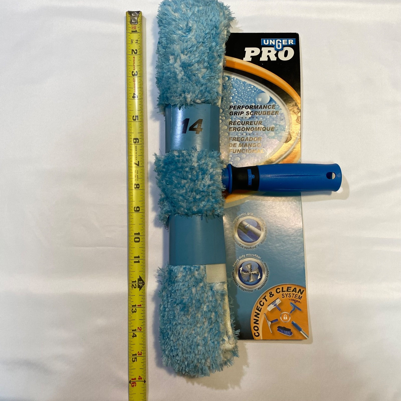 Unger Pro Professional Performance Grip Window Scrubber 14″ NEW!