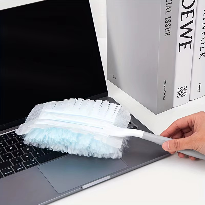 20/100Pcs Disposable Duster Refills Handle Not Included Electrostatic Duster Clo