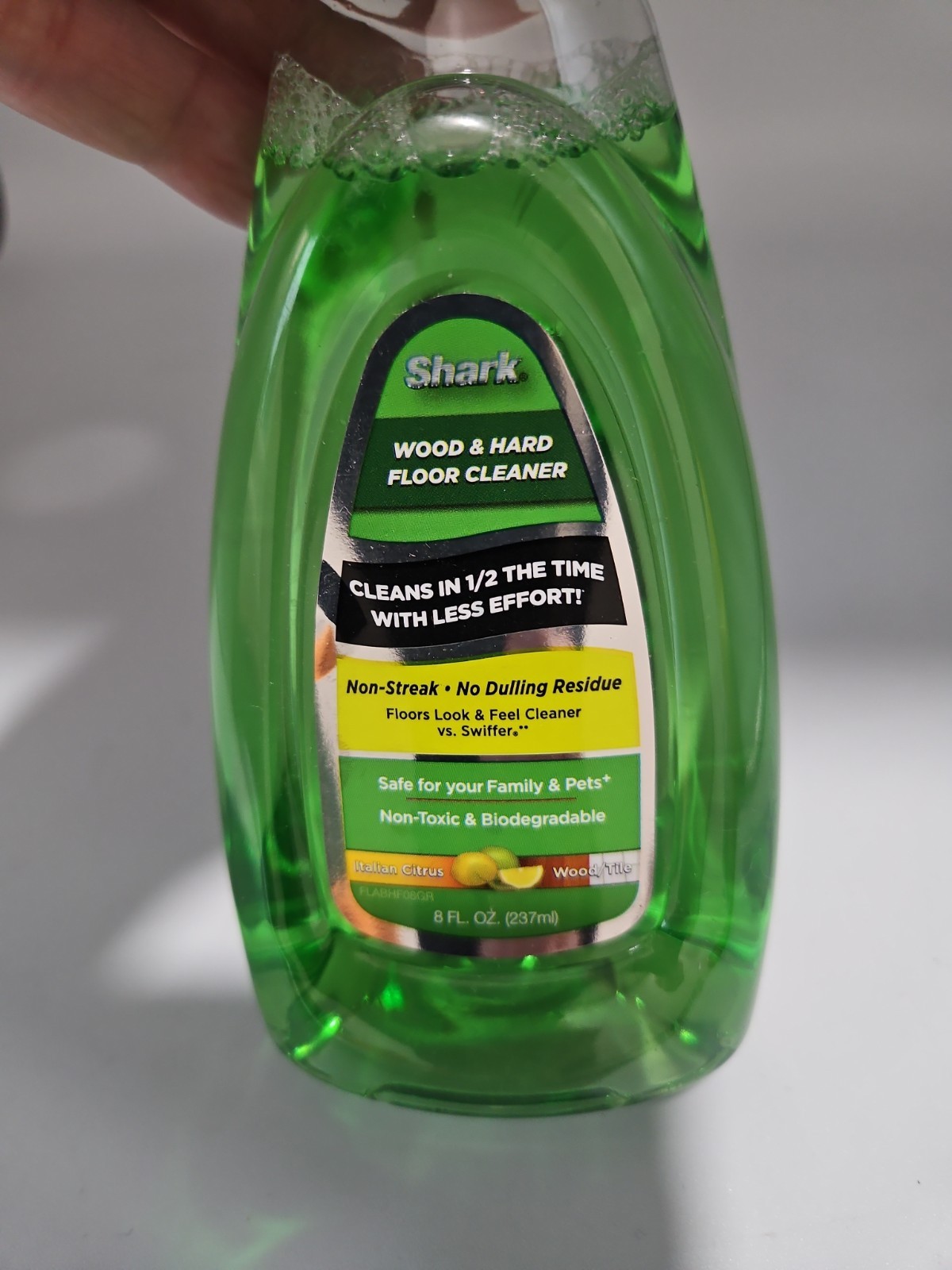 Shark Wood Tile Hard Floor Cleaner Italian Citrus Non-Streak 8 oz Discontinued