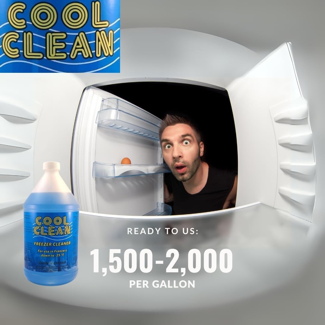 Cool Clean Heavy-Duty Freezer Cleaner-1 gallon 128 oz.