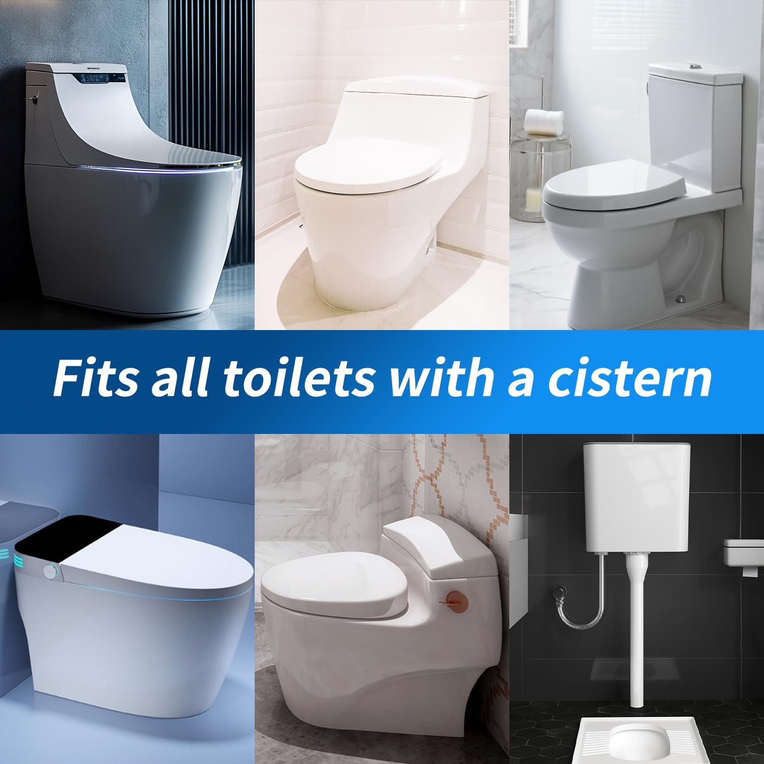 ​3Pcs WTWD Automatic Toilet Cleaner – Prevents Hard Water Stains, Reduce Scru…