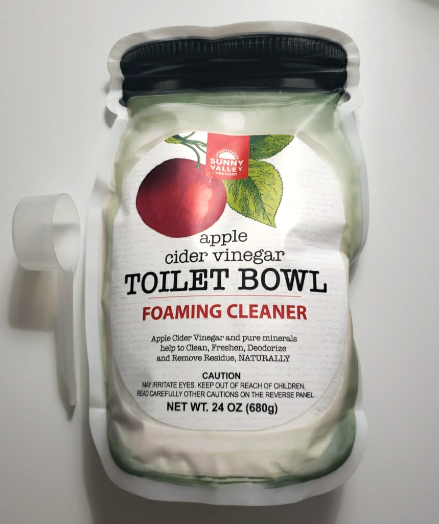 Sunny Valley Orchard Foaming Toilet Cleaner Apple Cider Vinegar Scent 24 oz. New