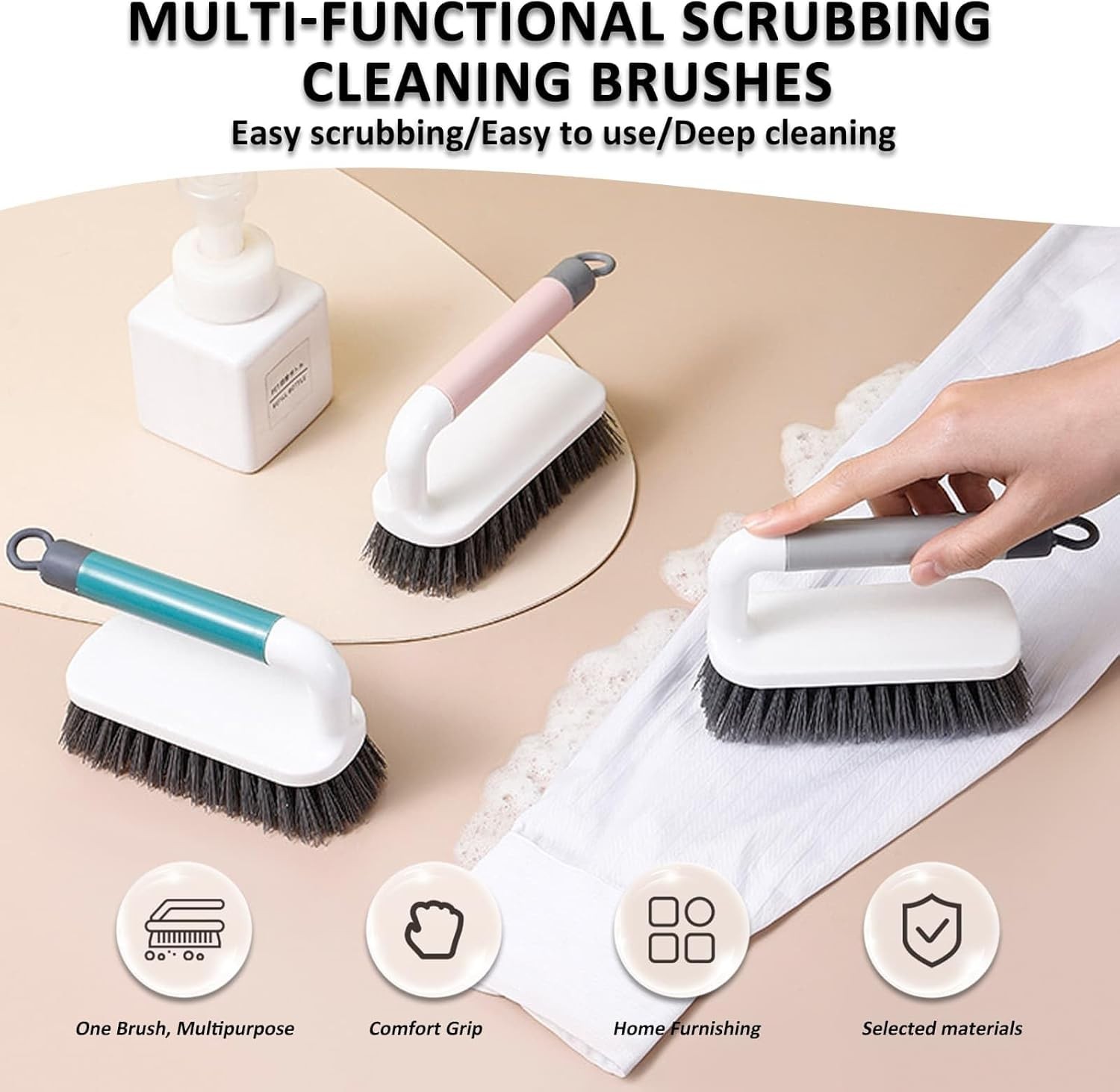 Scrub Brush, Scrubbing Cleaning Brushes