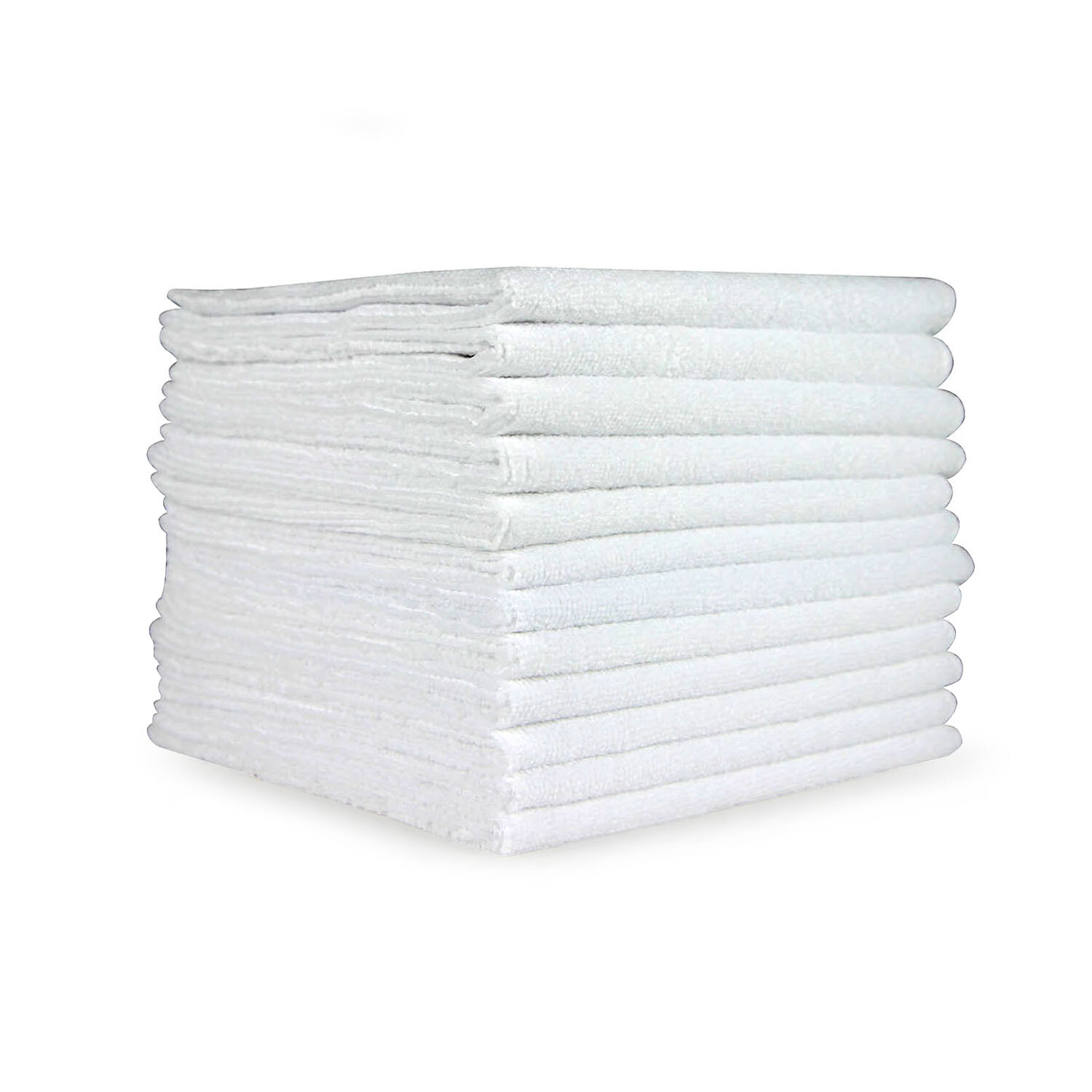 Microfiber Cleaning Cloth Packs of 12 – Reusable 12 x 12 Color Options – 320 GSM