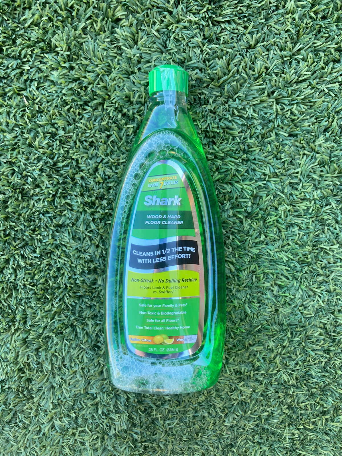 New Shark Wood & Hard Floor Cleaner Italian Citrus Concentrate 28oz