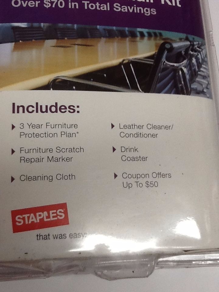 Staples Furniture & Chair Cleaning and Repair Kit