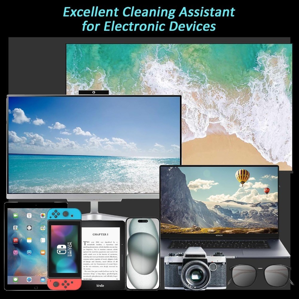 Car Screen Cleaner Spray and Wipe, Car Interior Cleaner Detailing Kit Screen