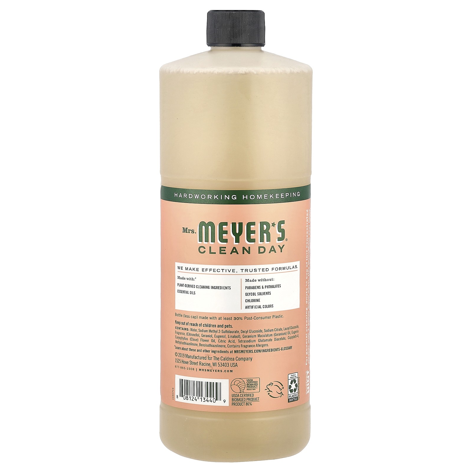 Multi-Surface Concentrate, Geranium, 32 fl oz (946 ml)