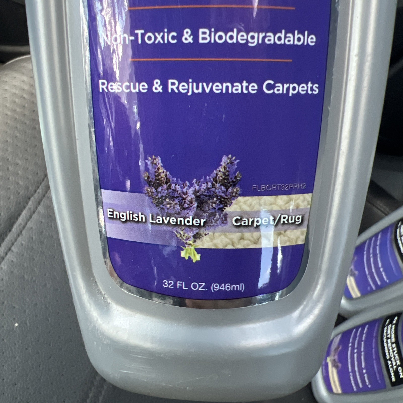NEW! SEALED! Shark Carpet Buddy No Rinse Carpet Cleaner English Lavender 32oz