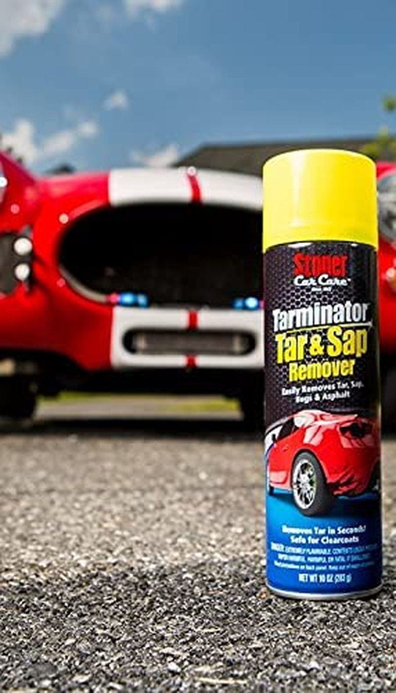 91154 Tarminator Tar, Sap, and Asphalt Remover Spray – Fast Acting Tar and Tree