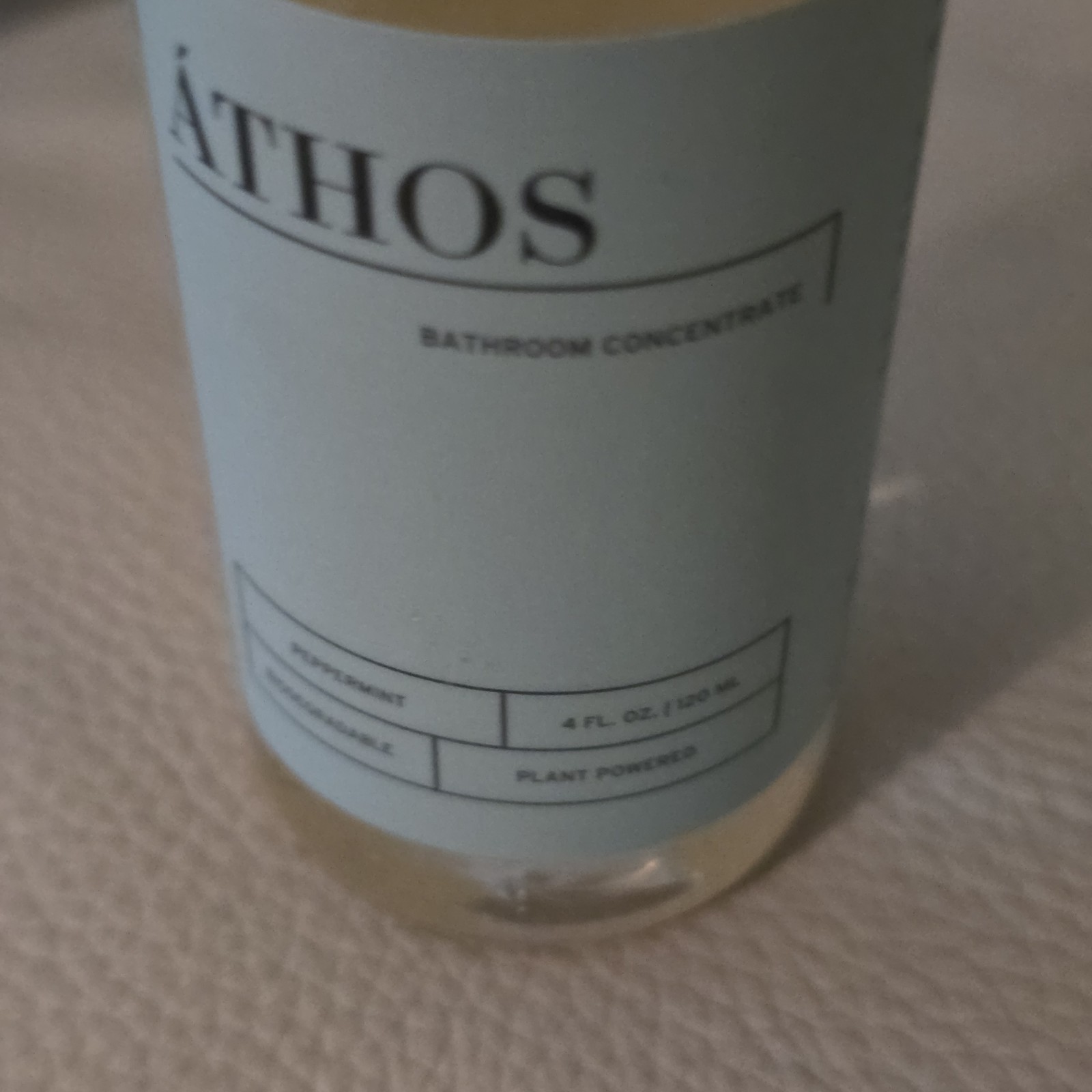 Athos Bathroom Concentrate For Soapscum Mildew & Grime Multi-surface 4oz, Sealed