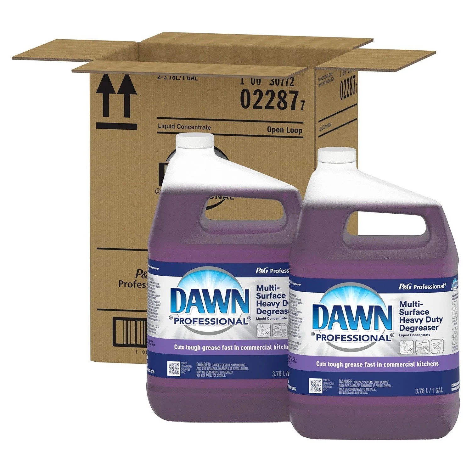 Dawn Professional Multi-Surface Heavy Duty Degreaser 1 gal, 2 pk – Free Shipping