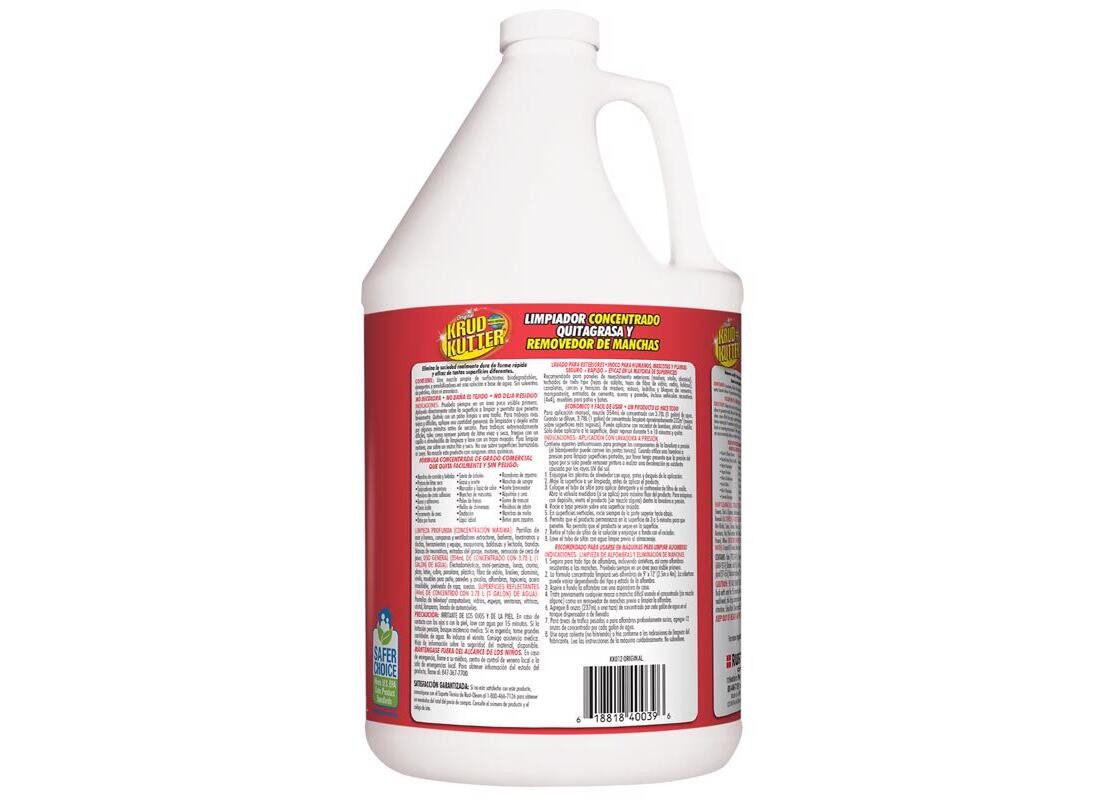 Krud Kutter KK012 Krud Kutter Cleaner & Degreaser Stain Remover 1-Gallon