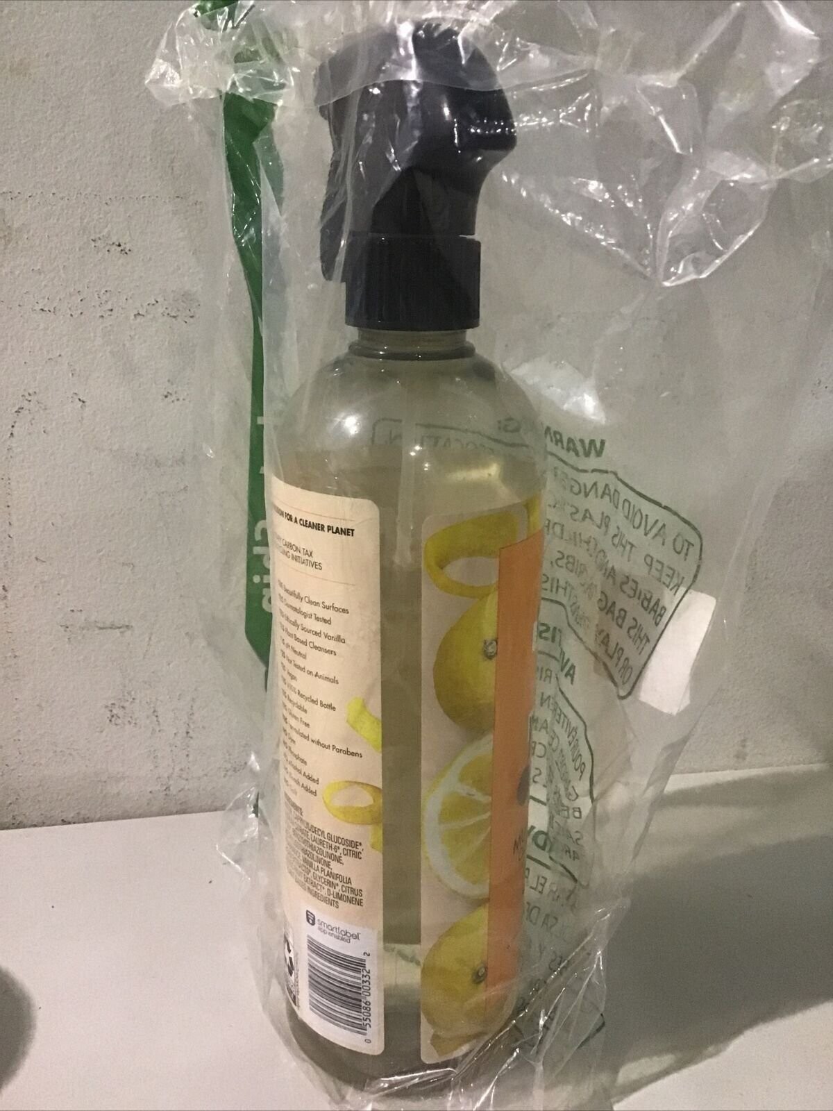 Love Home and Planet Multipurpose Cleaner Spray, Citrus Yuzu & Vanilla, 23 oz