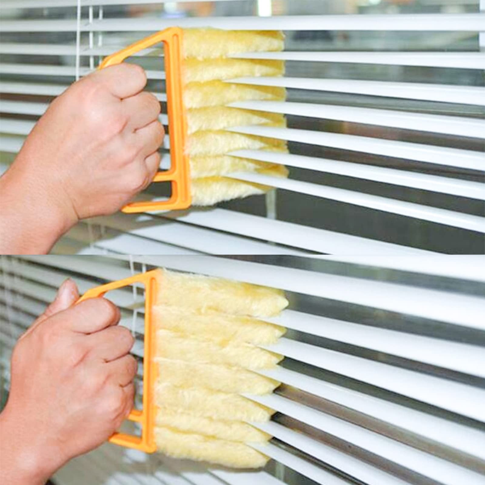 2 Pcs Blind Cleaner – Washable Window Blind Cleaner Duster Tool, Hand-Held Blind