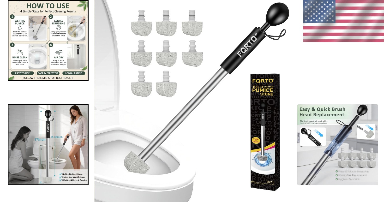 Eco-Friendly Hard Water Stain Remover