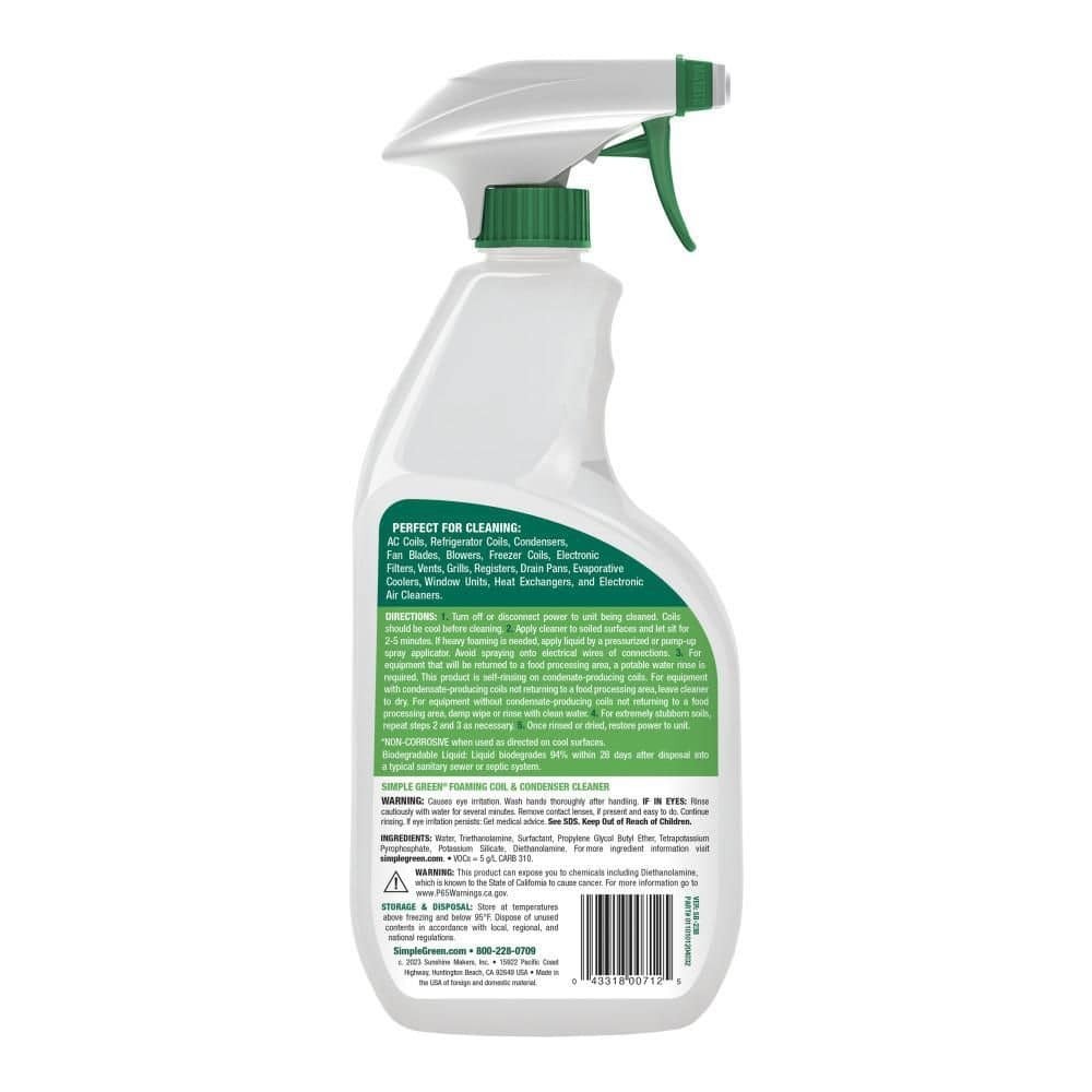 Foaming Coil Cleaner – 32 Fl Oz