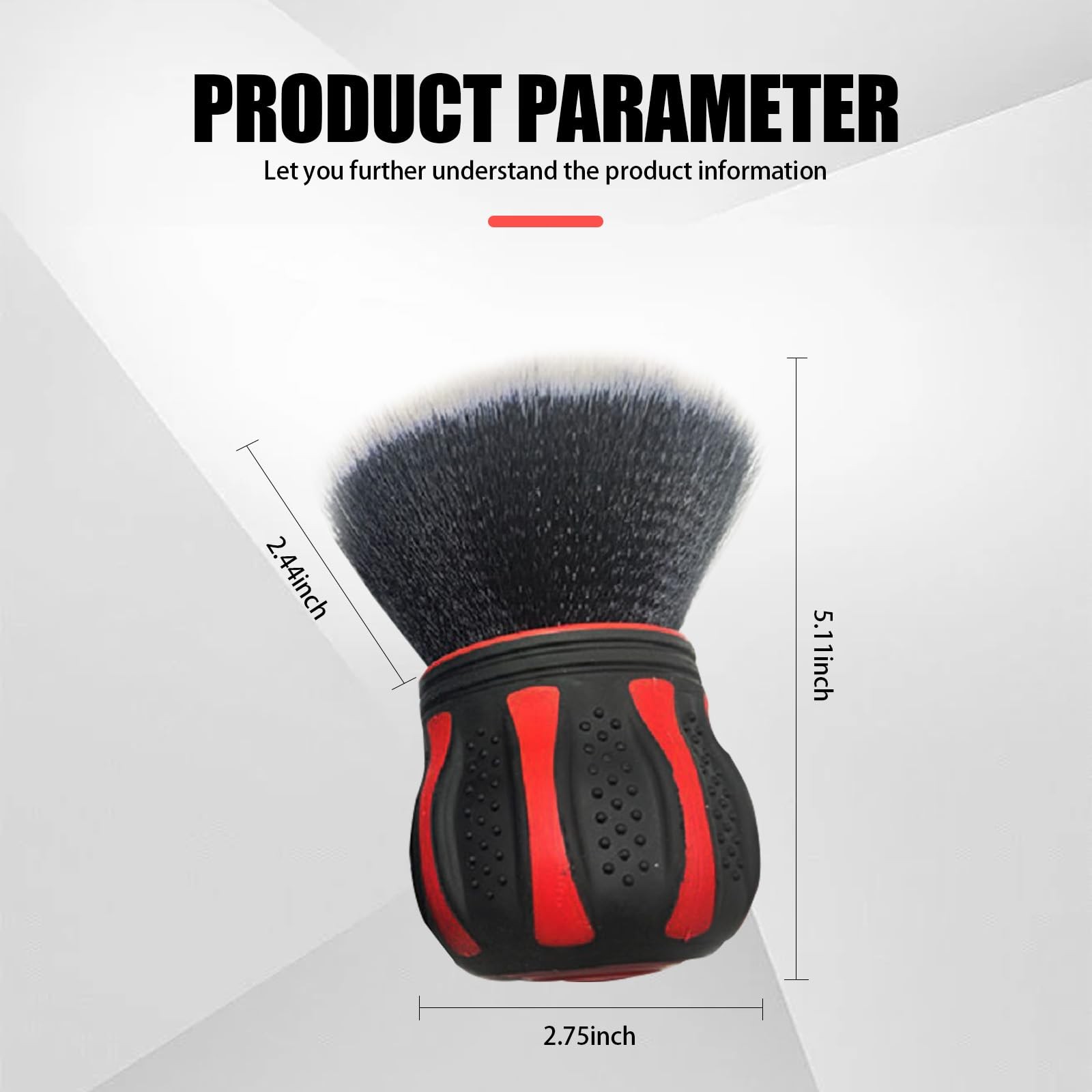 1 PC Car Detail Brush, Car Beauty Tools, Ultra Soft Detailing Brush with Stor…