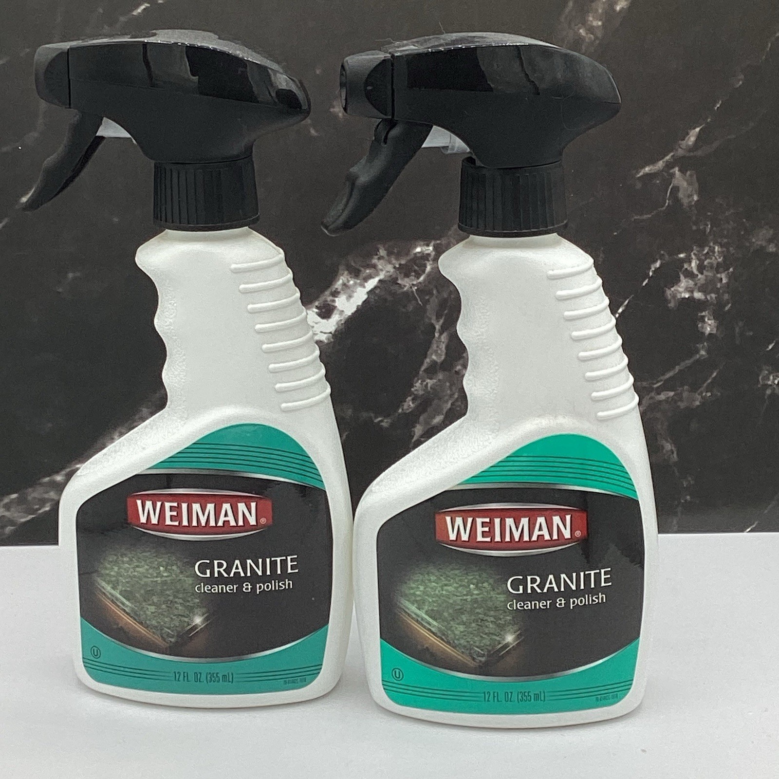 Weiman Granite Cleaner and Polish 12 Fluid Ounce (2 pack)