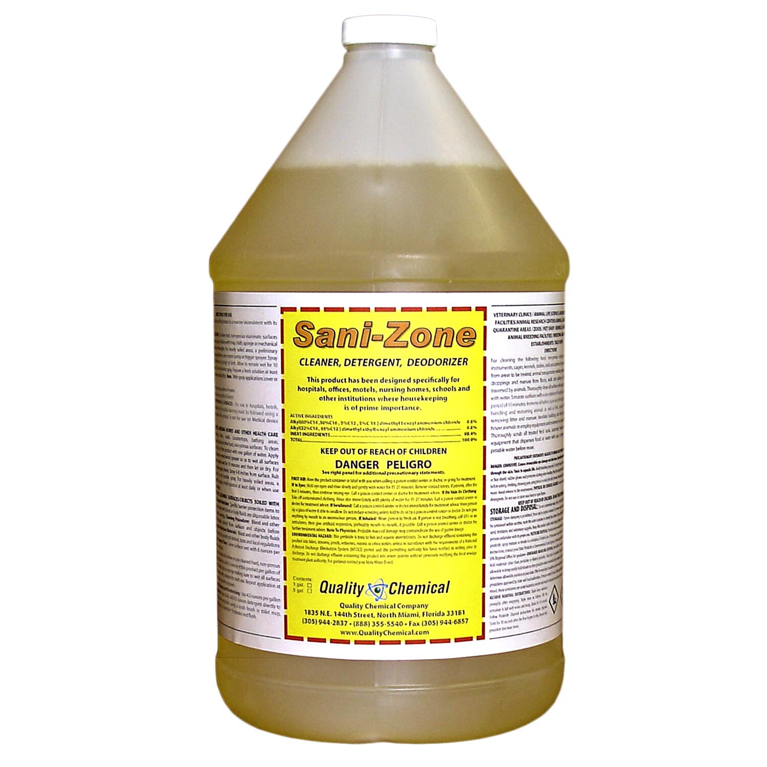 Sani-Zone Detergent – 1 gallon (128 oz.)