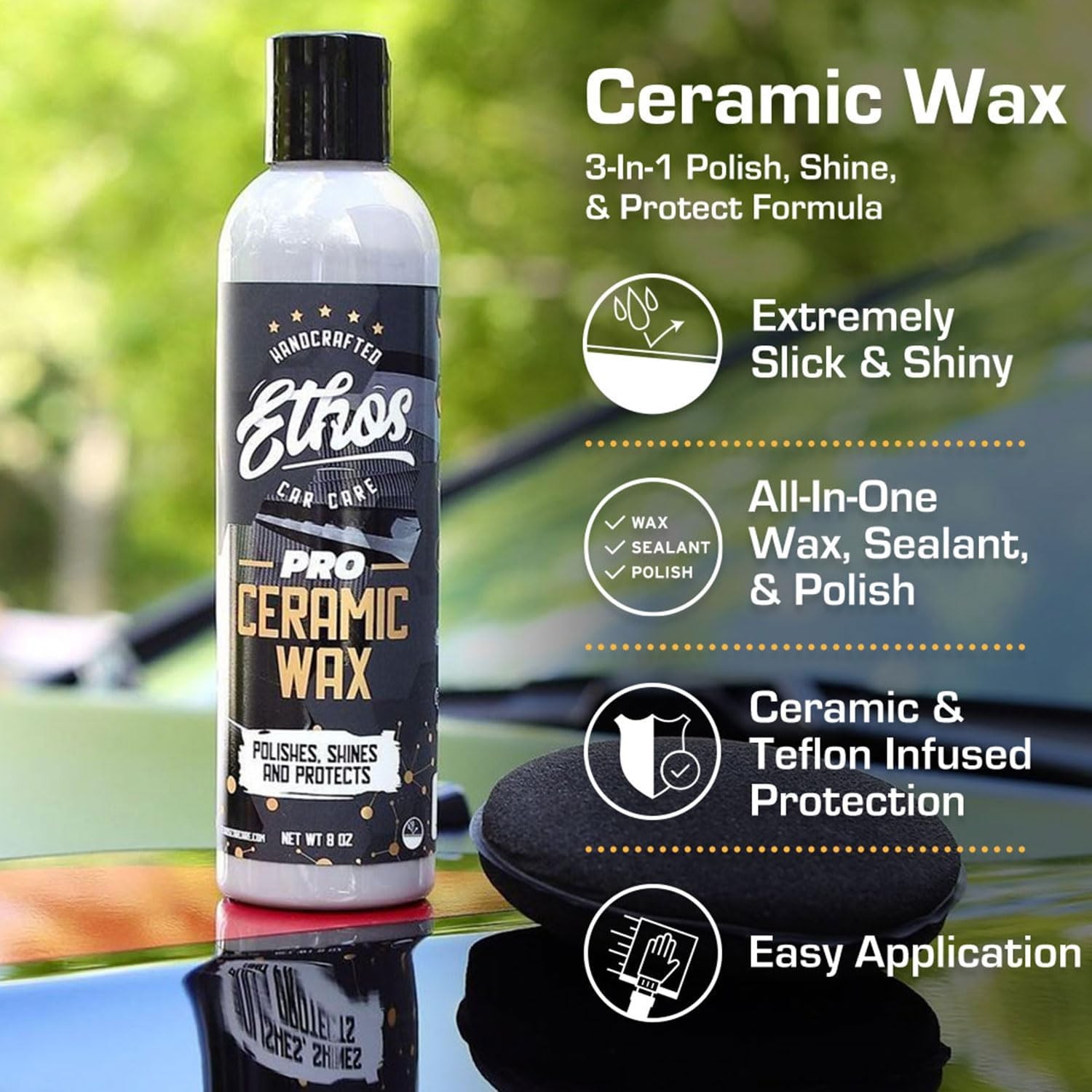 Ethos Ceramic Wax – Aerospace Coating Protection | Ceramic Polish And