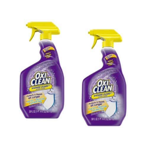 OxiClean Shower Guard Spray, 30 Ounce – Pack of 2