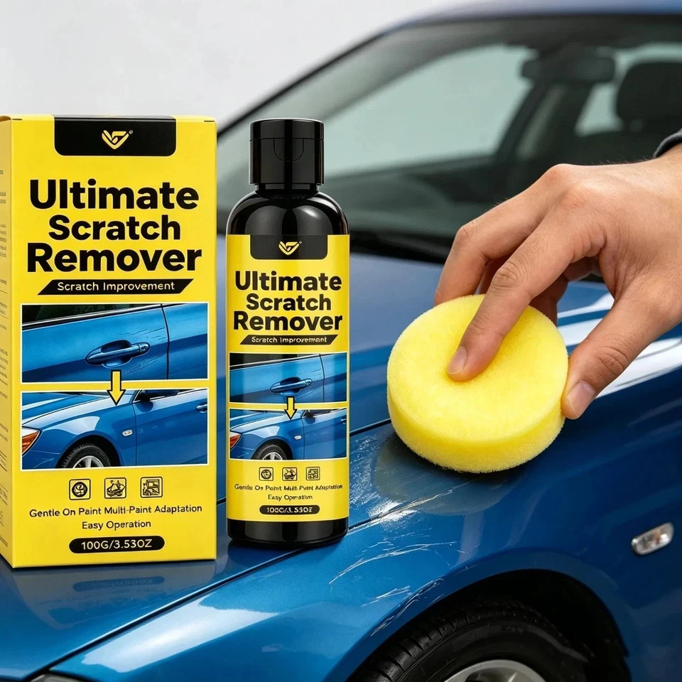 NanoPolix Scratch Remover – Eliminate All Car Scratches In 60 Seconds, Nano Poli