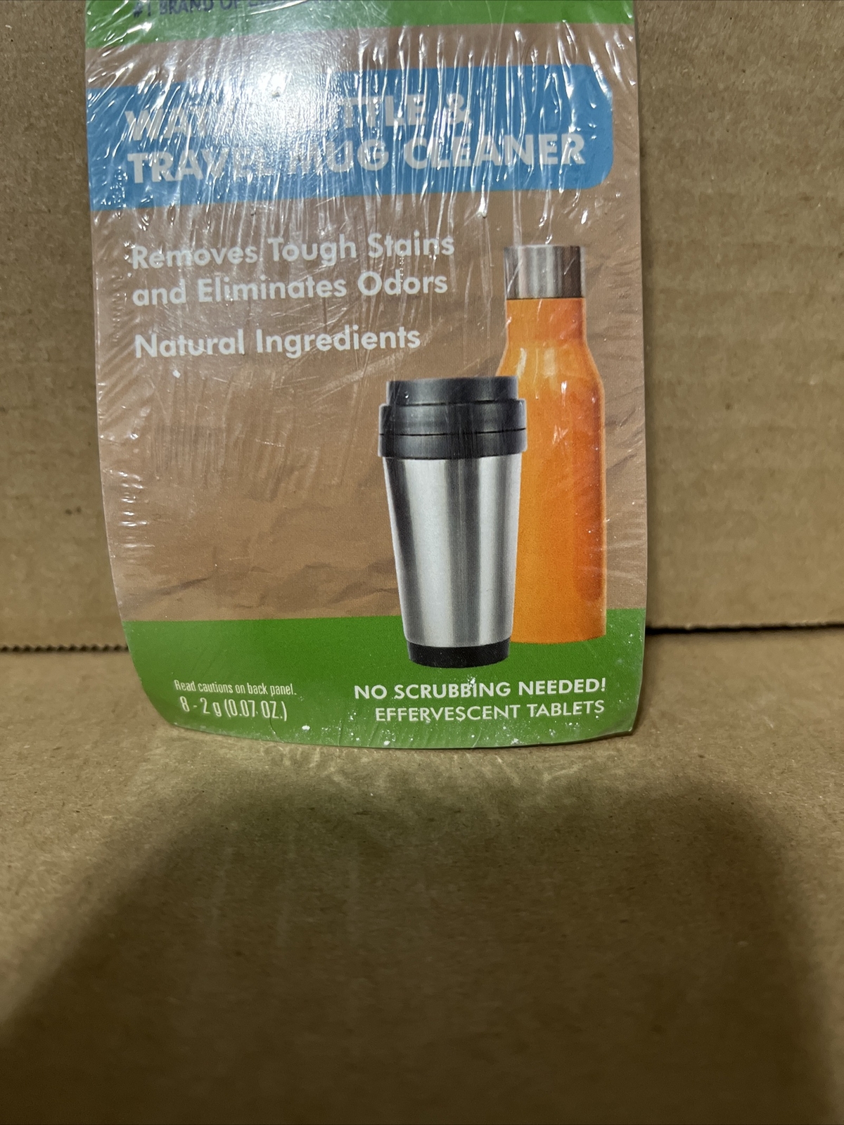 Urnex Water Bottle & Travel Mug Cleaning Tablets Biodegradable 32 Tabs 2g Each